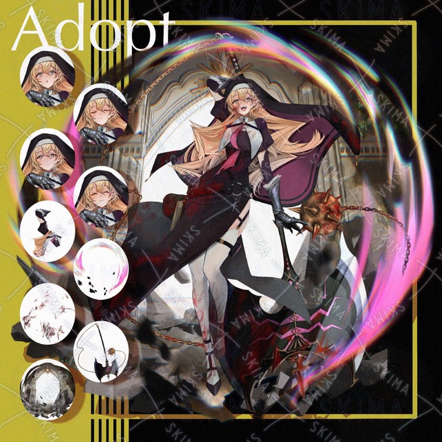 【Adopt】物理型ファンタジーシスター