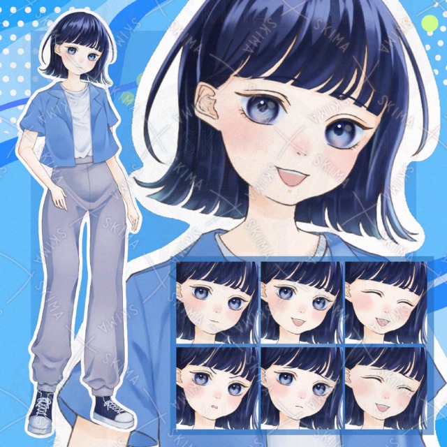 カジュアルスポーティーな女の子