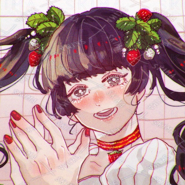 苺と女の子