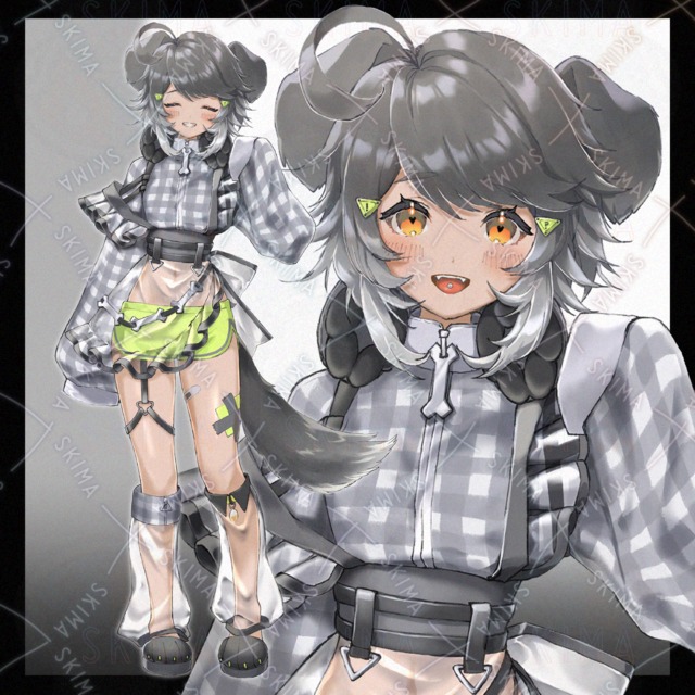 折れ耳ちゃん