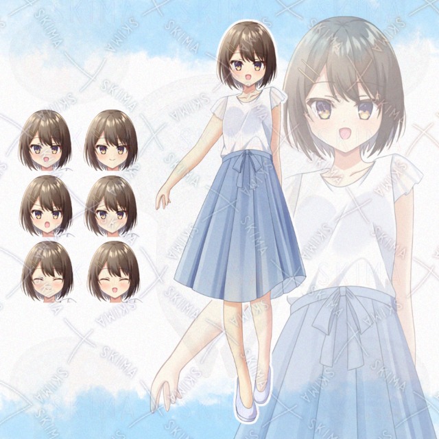 オフィスカジュアルな女性