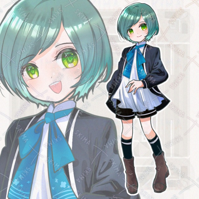 【表情10種】男の子