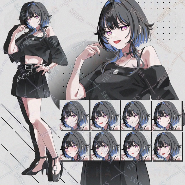 adopt【表情8種】