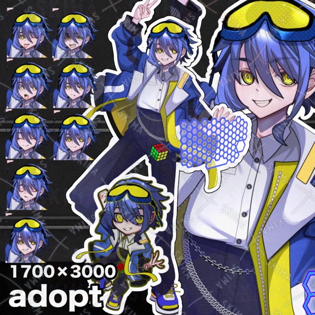adopt【表情8種類】