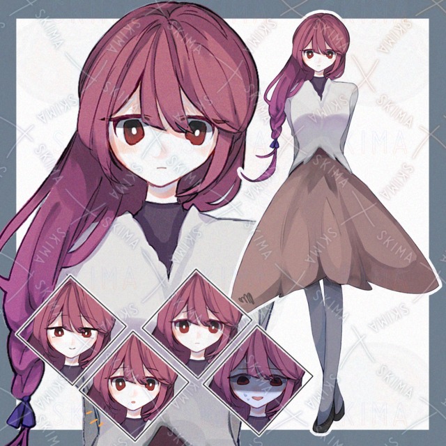 女の子＊立ち絵