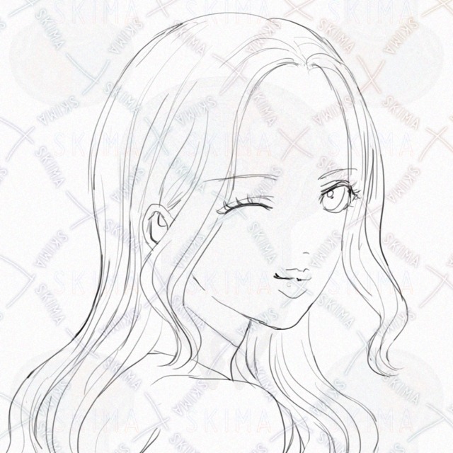 〖SNS用アイコン等に〗ギャルちゃん①