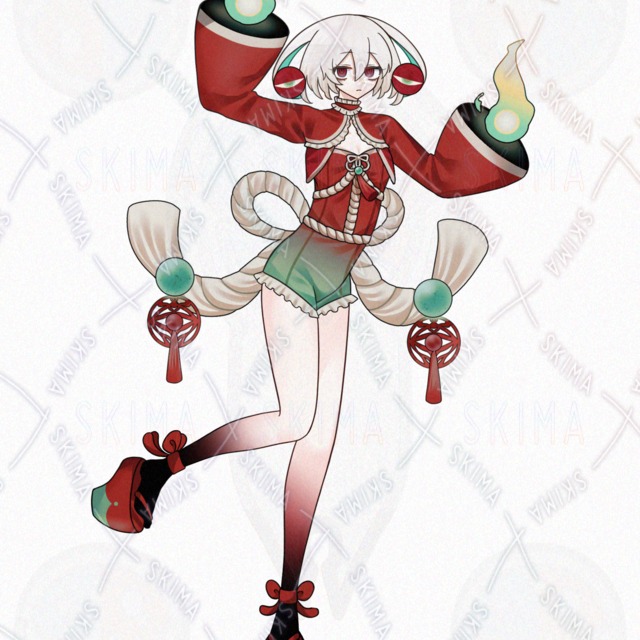 【表情7種】妖怪少女の商品画像7枚目