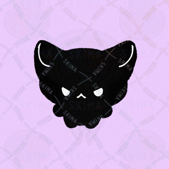 SNSアイコン/くろねこ