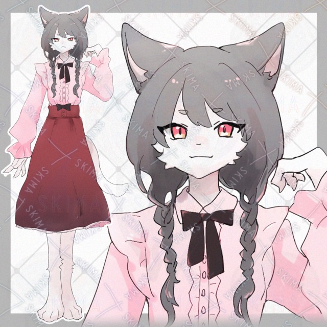 猫の獣人【表情9種類】