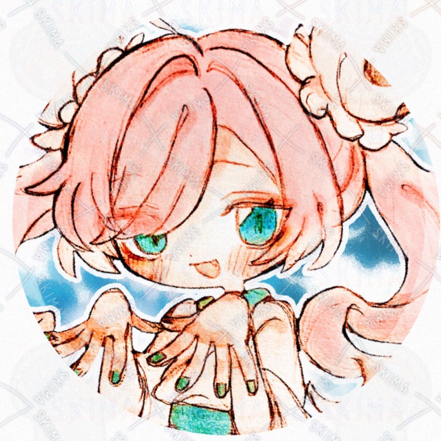 アナログオリジナル　ねこのお化け少女