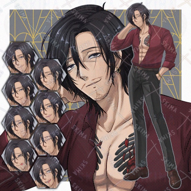 【限定価格！】【表情8種】ダウナージゴロガイさん