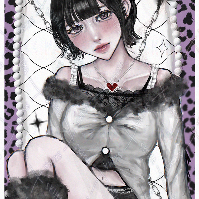 女の子のイラスト