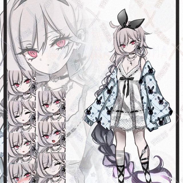 部屋着の子