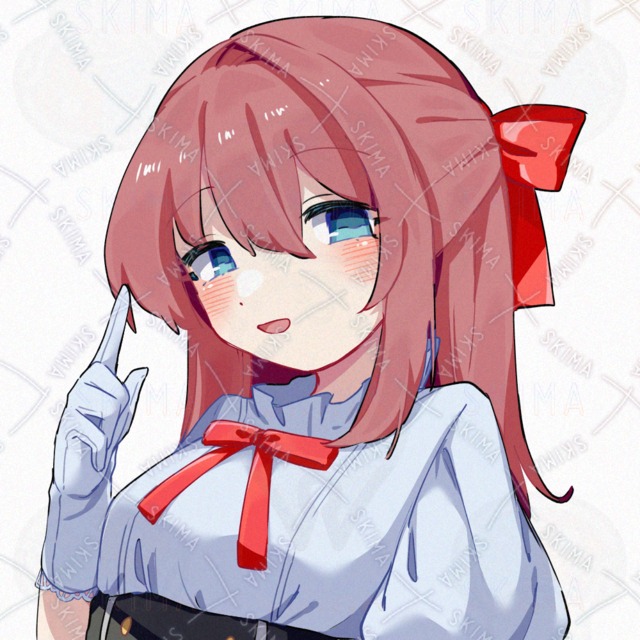 赤いリボンのお嬢様