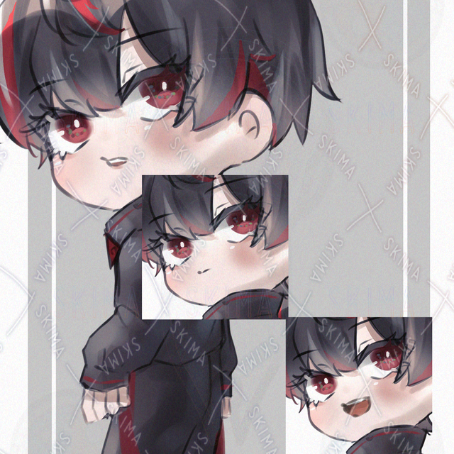 SDキャラ　男の子　立ち絵