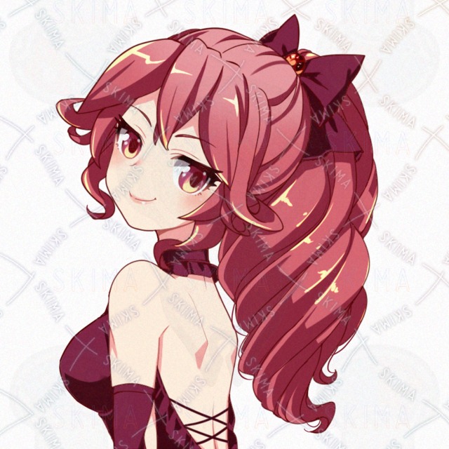 背中を魅せる女の子