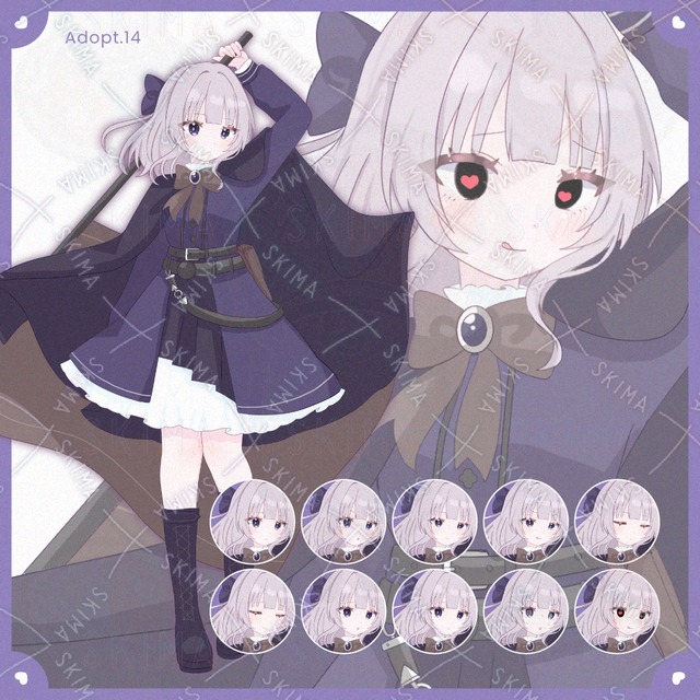 夏セール！【差分10種】軍服女子【Adopt14】