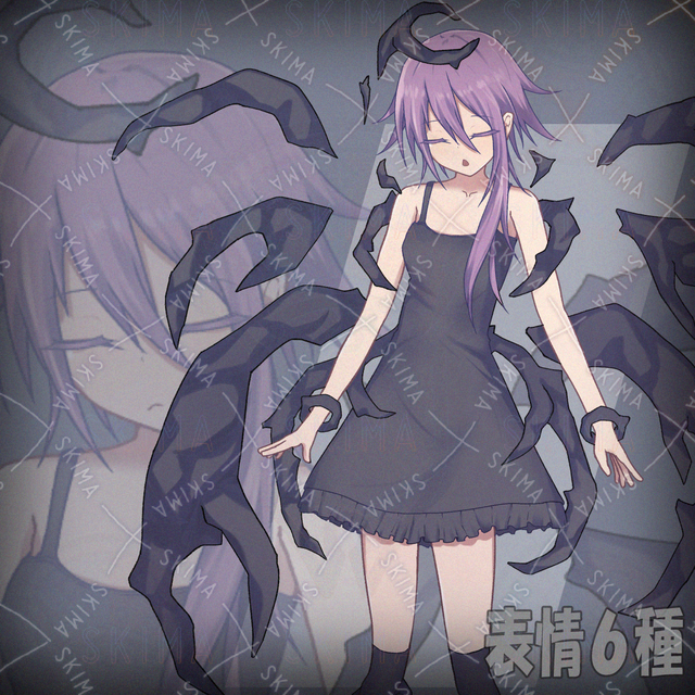 堕天使 / 女の子 [表情6種]