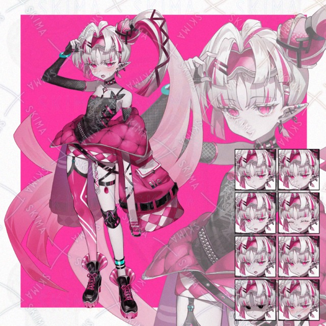 ピンク✖️サイバーパンク