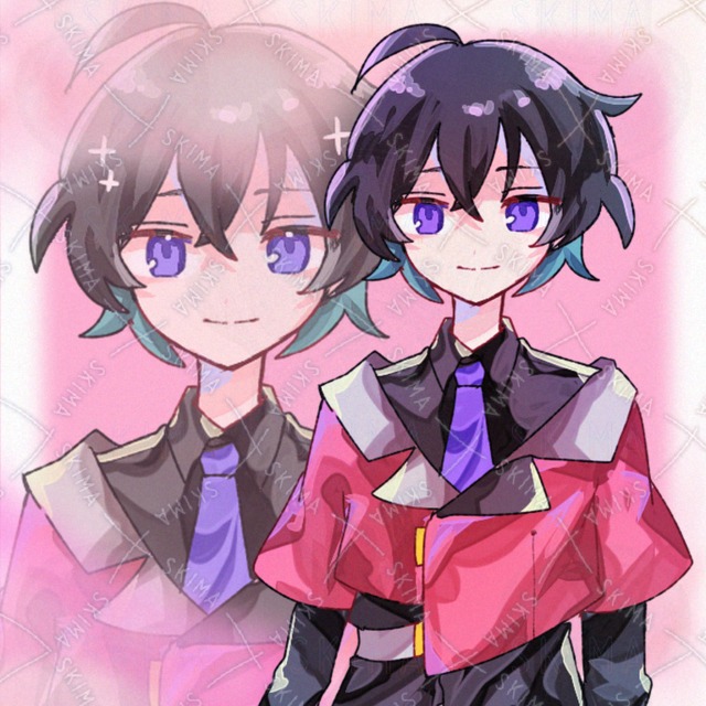 黒髪男子