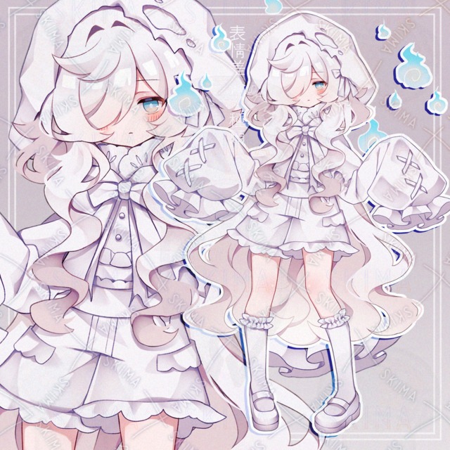 真っ白オバケちゃん