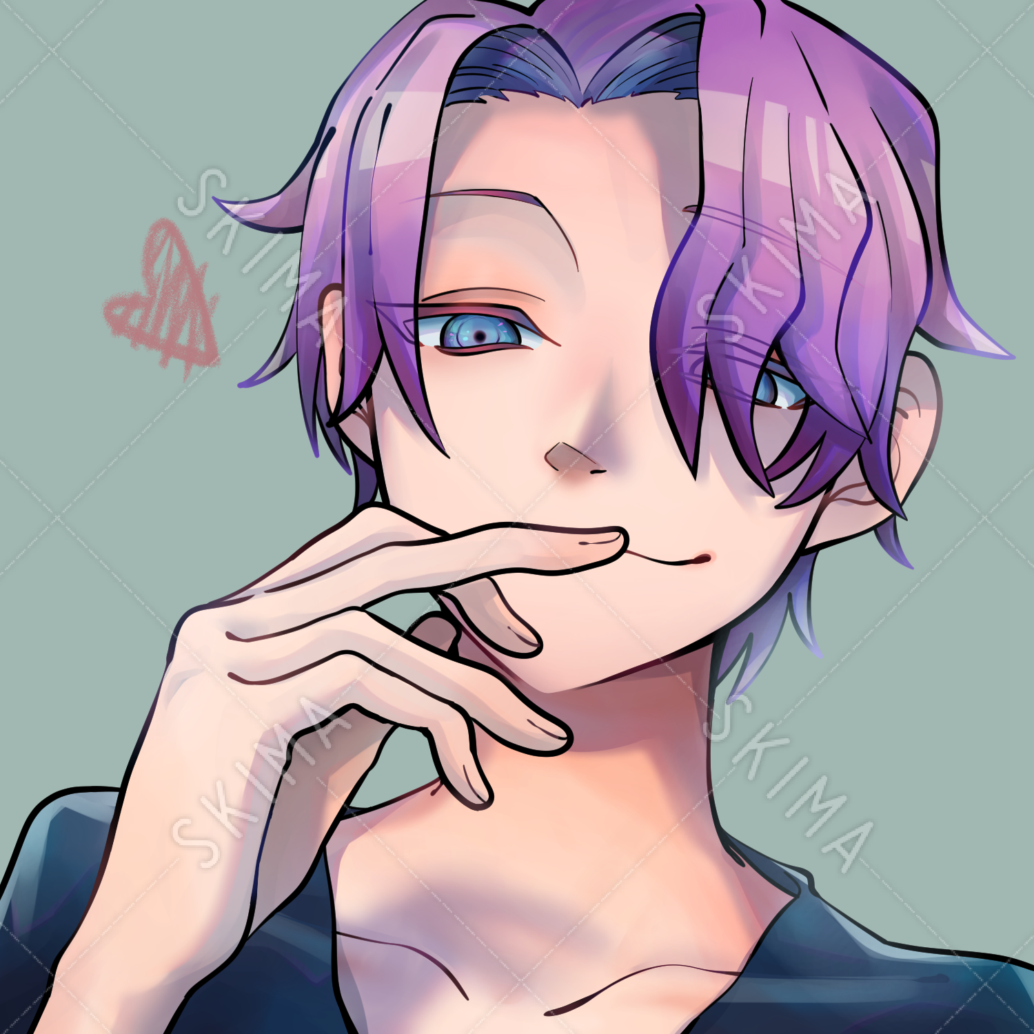 男性 アイコンイラスト 差分4種 スキマ スキルのオーダーメイドマーケット Skima