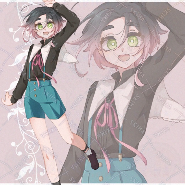 桜色の子