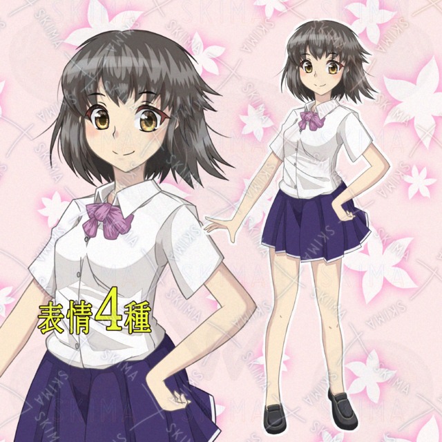 Adopt 女子高生【表情差分４種類】