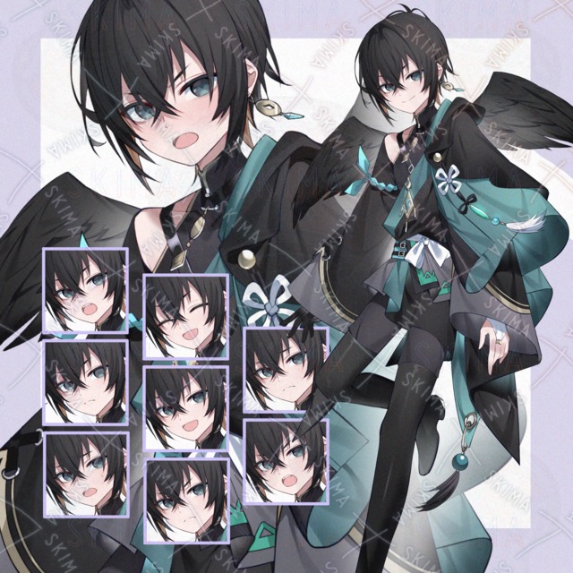 adopt21 鳥モチーフの青年