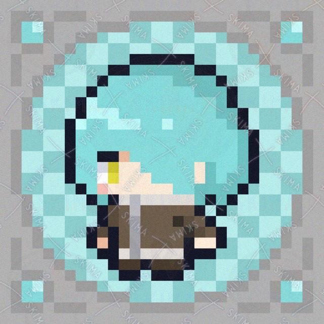 【ドット絵】【pixelart】ミニキャラ_08