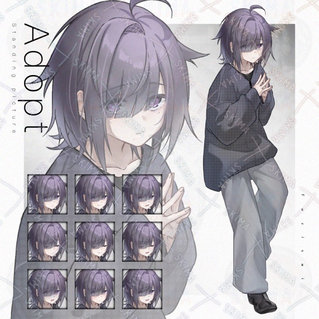 【Adopt】表情差分9種