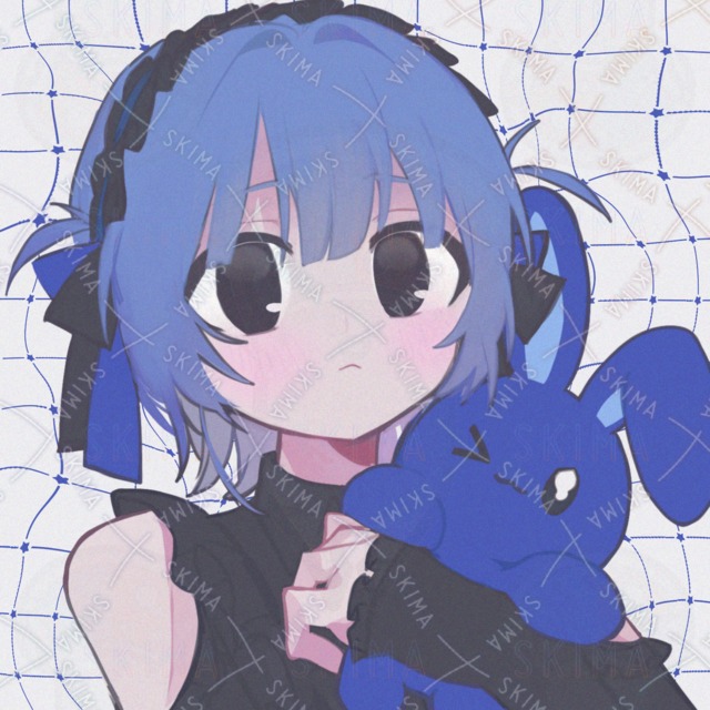 ブルー 【アイコンイラスト】