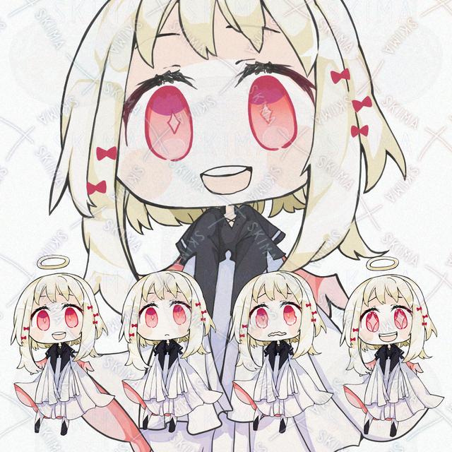 【立ち絵】妄信的な天使【差分8種】