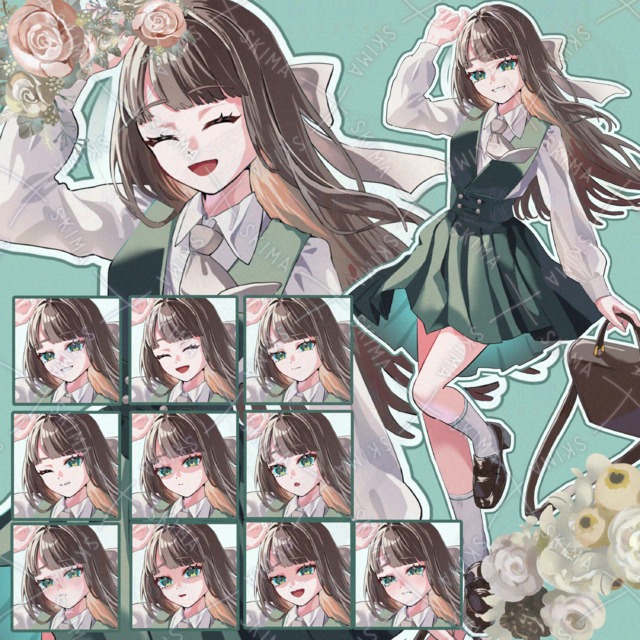 adopt【表情10種】