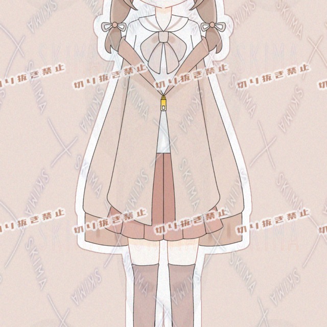 【動作確認済み】IRIAMで使える兎の女の子のイラスト