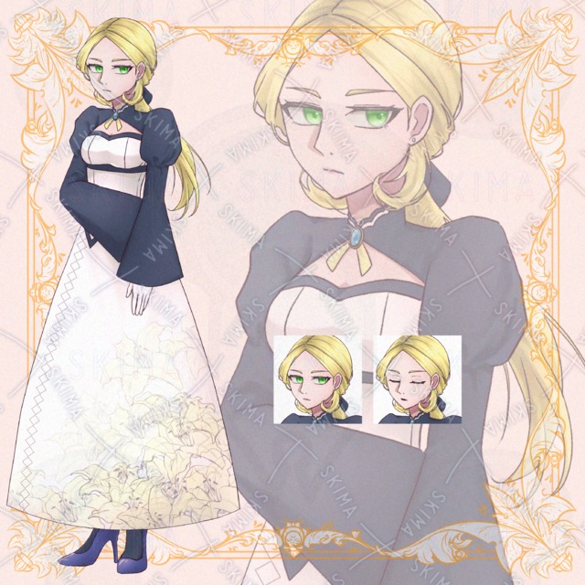 [Adopt6]貴族な夫人 表情2種