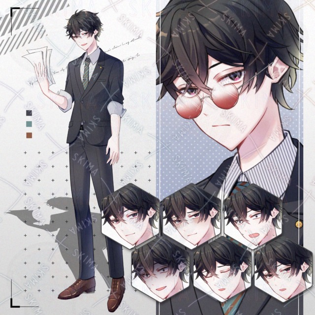 Adopt【表情8種＋小物】