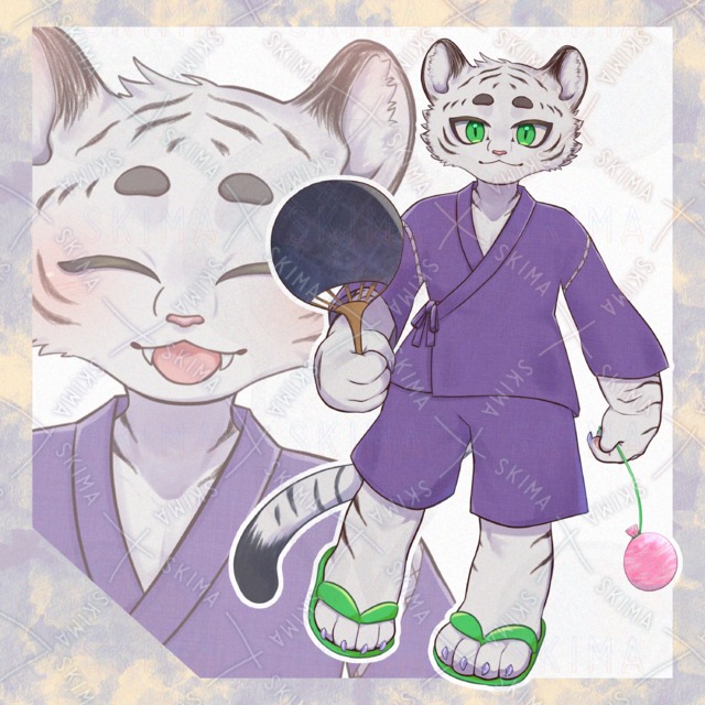 【立ち絵 Adopt】虎/甚平/Furry