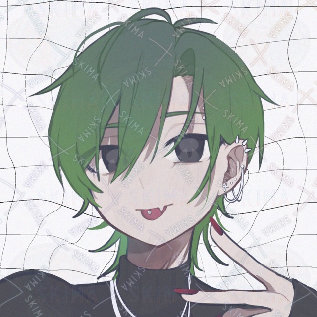 サブカルぐりーん【アイコンイラスト】