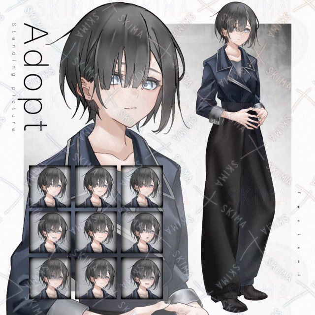 【Adopt】表情差分9種