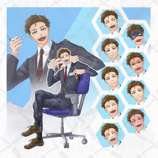 スーツの男性