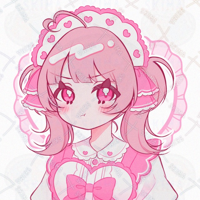 ぷく顔ピンクメイドちゃん
