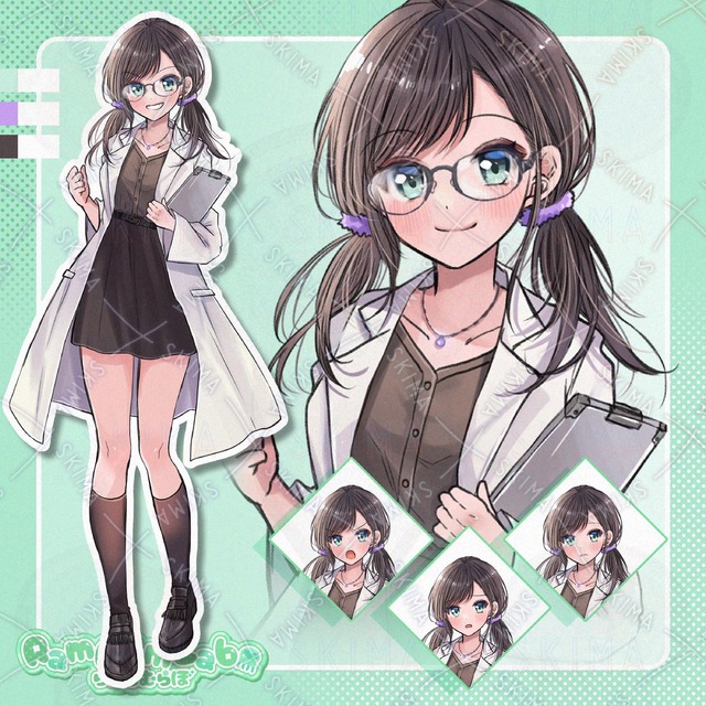 白衣ちゃん
