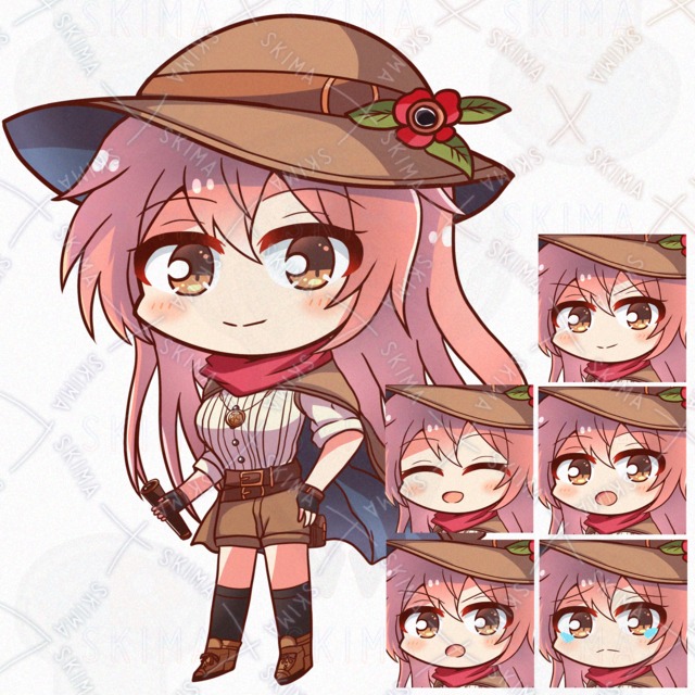 冒険家の女の子