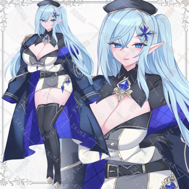 Adopt 軍服（表情差分5種）