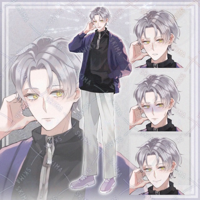 【差分有】男性キャラクターの立ち絵