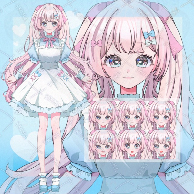 メイド服の女の子