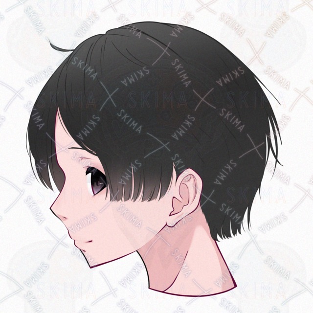 青年の横顔