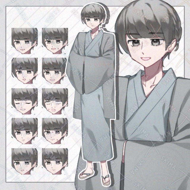 着物の男の子