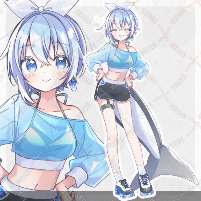 ボーイッシュなイルカっ娘